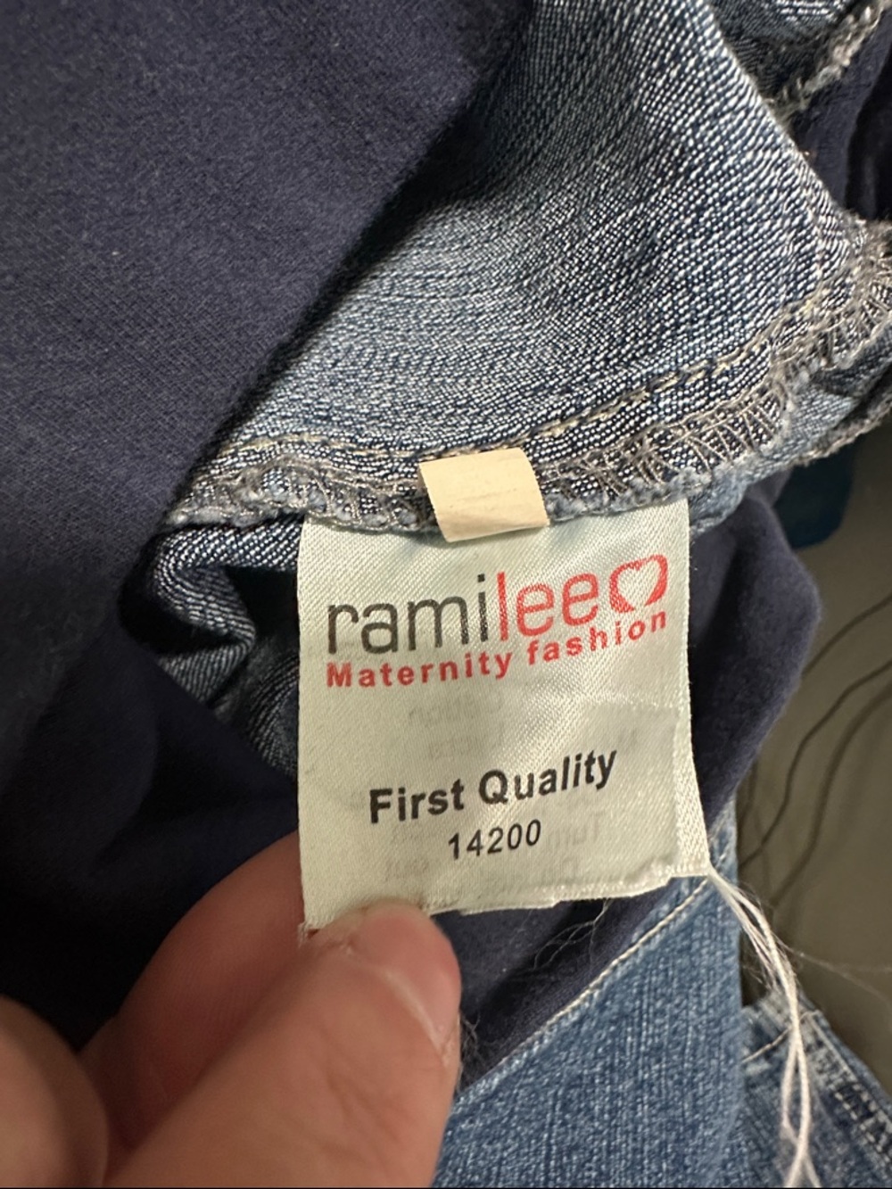 ▪️ Ramilee Maternity Wide Leg Jeans - Picture 4 of 4